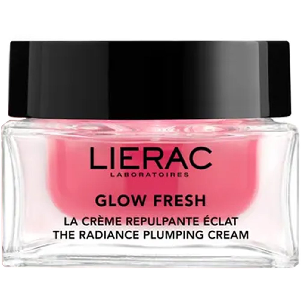 Lierac Glow Fresh The Plumping Radiance Cream Κρέμα Προσώπου Επαναπύκνωσης & Λάμψης με Υαλουρονικό Οξύ & Πατενταρισμένη Αντιοξειδωτική Τουλίπα 50ml