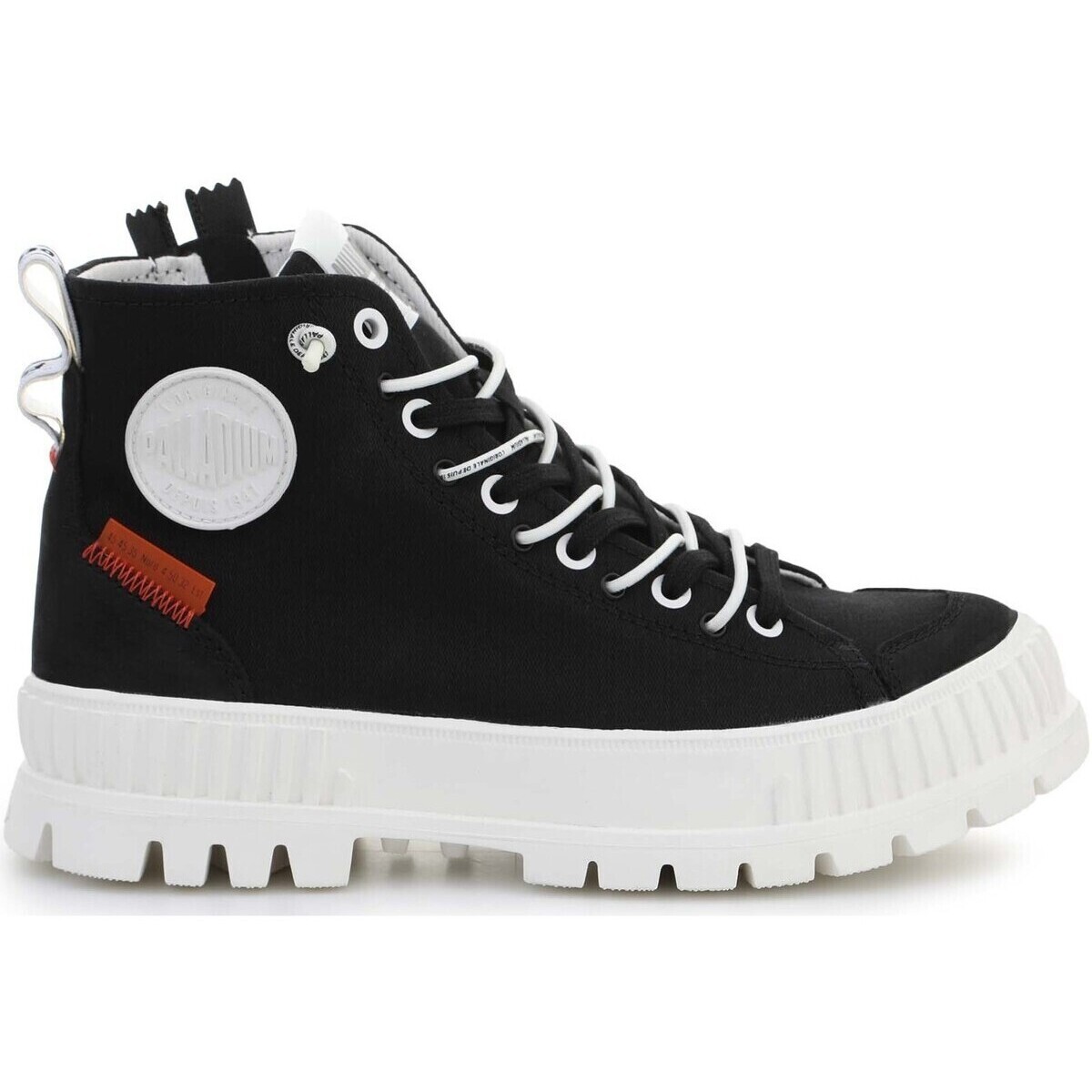 Ψηλά Sneakers Palladium Pallashock Back Zip BLACK 97349-008-M