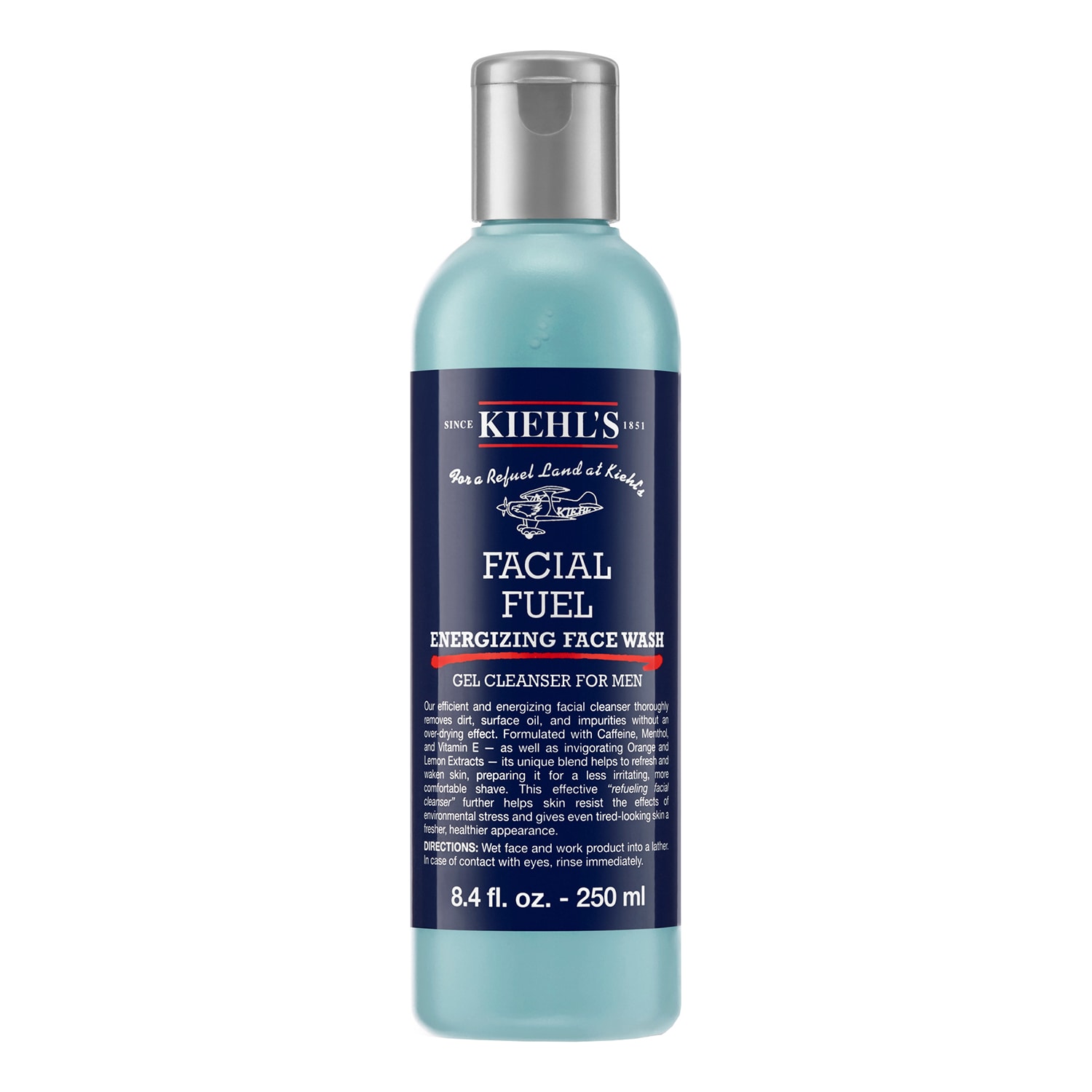 Kiehl's Since 1851 - Facial Fuel Energizing Face Wash - Καθαριστικό προσώπου για άνδρες | 250 ml
