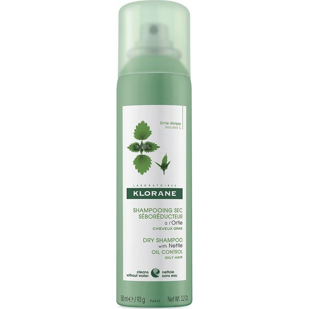 Klorane Oil Control Dry Shampoo Ξηρό Σαμπουάν Μαλλιών με Τσουκνίδα 150ml