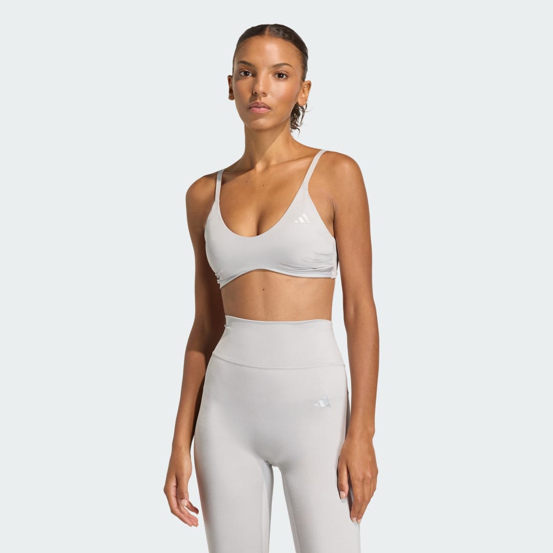 Αθλητικό bra ελαφριάς υποστήριξης Optime Essentials Workout Shine