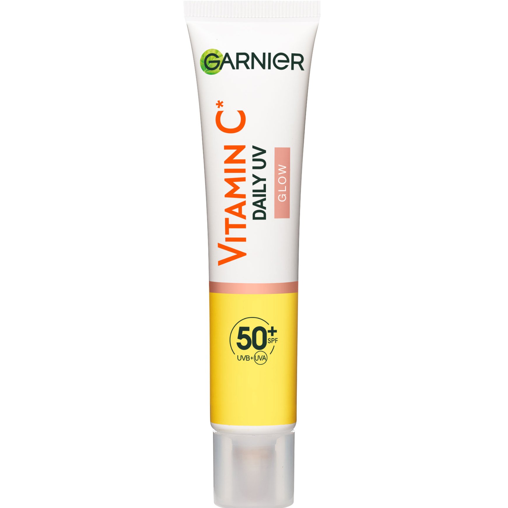 Garnier Skinactive Vitamin C Daily UV Glow-Boosting Fluid Spf50+ Αντηλιακή Κρέμα Προσώπου για Λάμψη Πολύ Υψηλής Προστασίας 40ml
