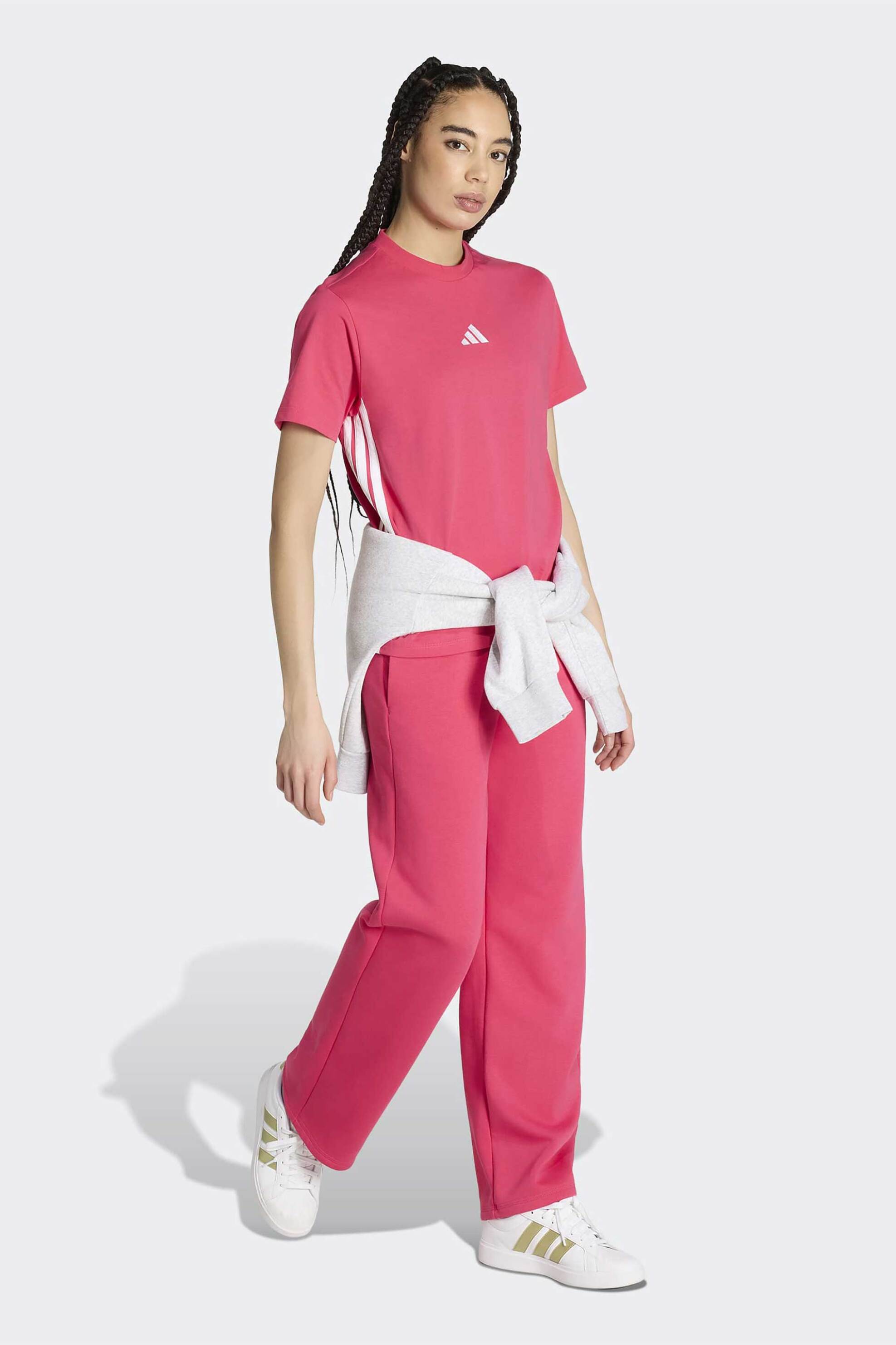 Adidas γυναικείο παντελόνι φόρμας Regular Fit "Essentials Small Logo Feelcozy"