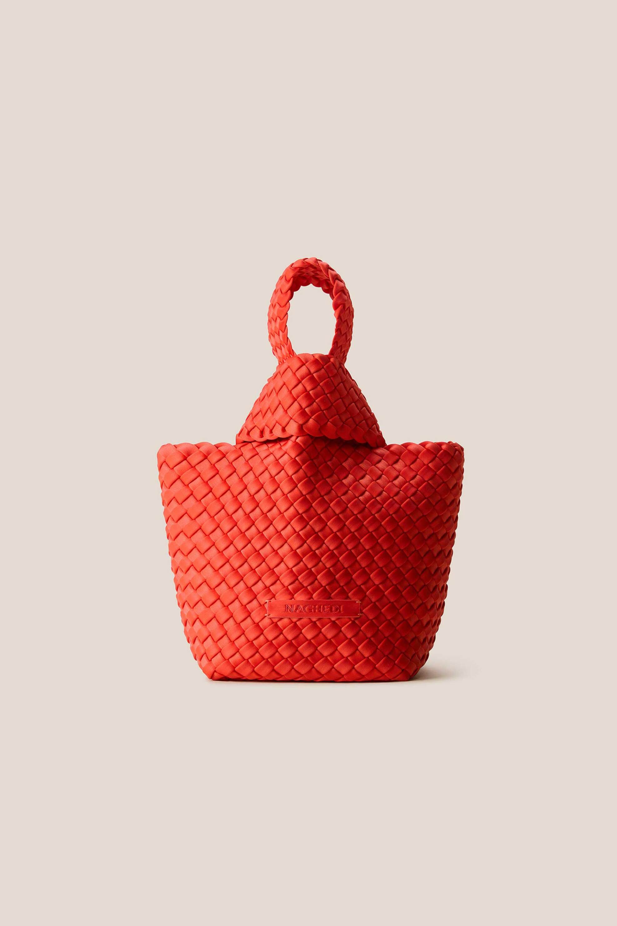 Naghedi γυναικείο mini bag με πλεκτό σχέδιο "Kyoto"