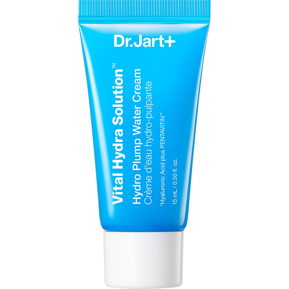 Dr.Jart+ Vital Hydra Solution Hydro Plump Water Cream Ενυδατική Κρέμα-Gel Προσώπου Ελαφριάς Υφής με Γλυκερίνη, Υαλουρονικό Οξύ & Pentavitin, Κατάλληλη για Ευαίσθητες Επιδερμίδες Travel Size 15ml