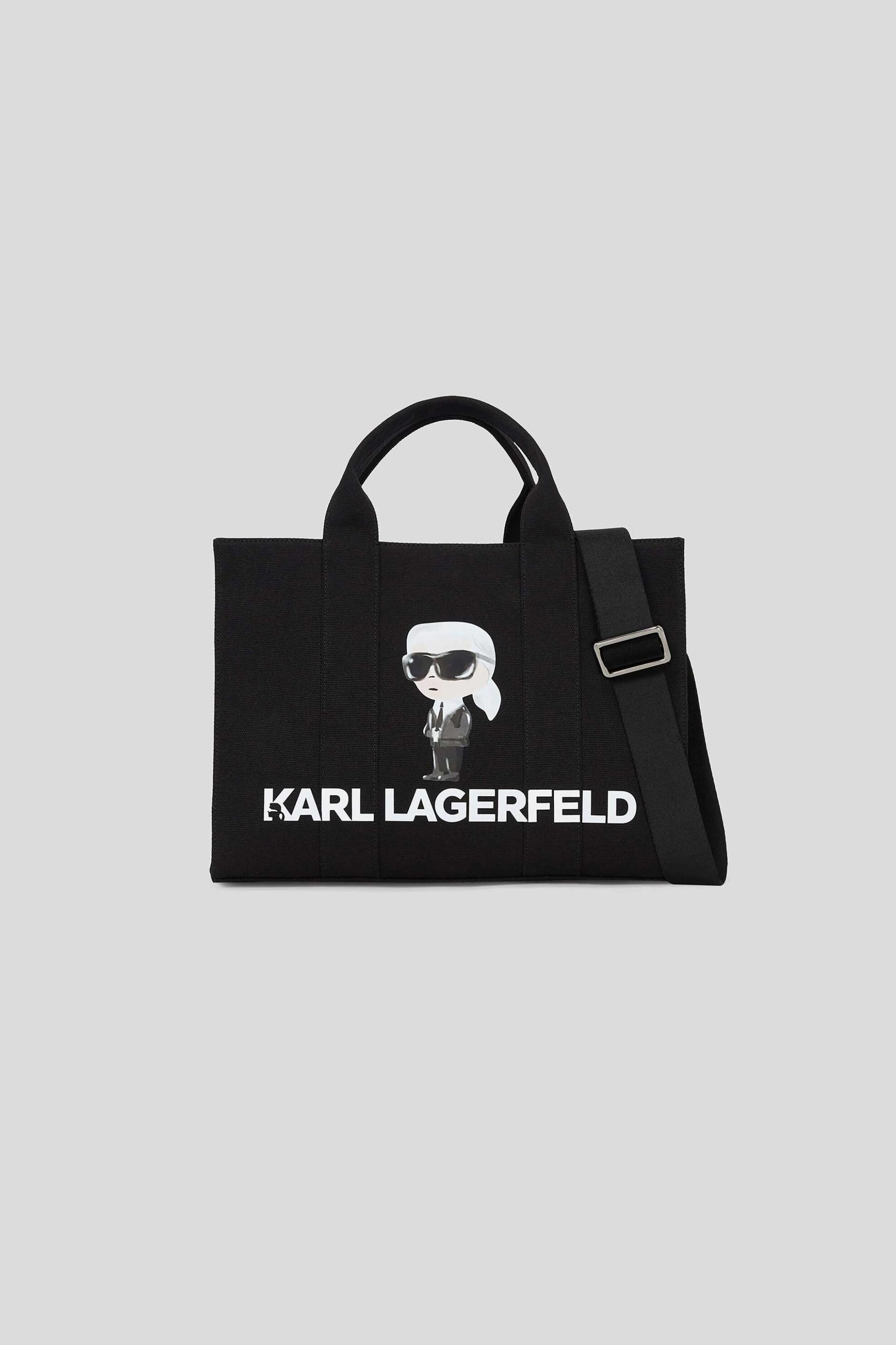 Karl Lagerfeld γυναικεία τσάντα tote "Ikon Aquarelle Canvas" | ONE SIZE