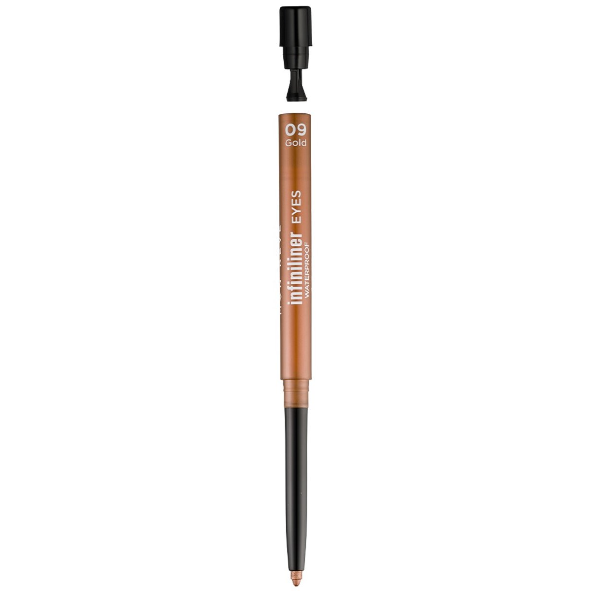 Mon Reve Infiniliner Eyes Waterproof Eye Gel Pencil Αδιάβροχο Μαλακό Κρεμώδες Μολύβι Ματιών Μακράς Διάρκειας 0.3g