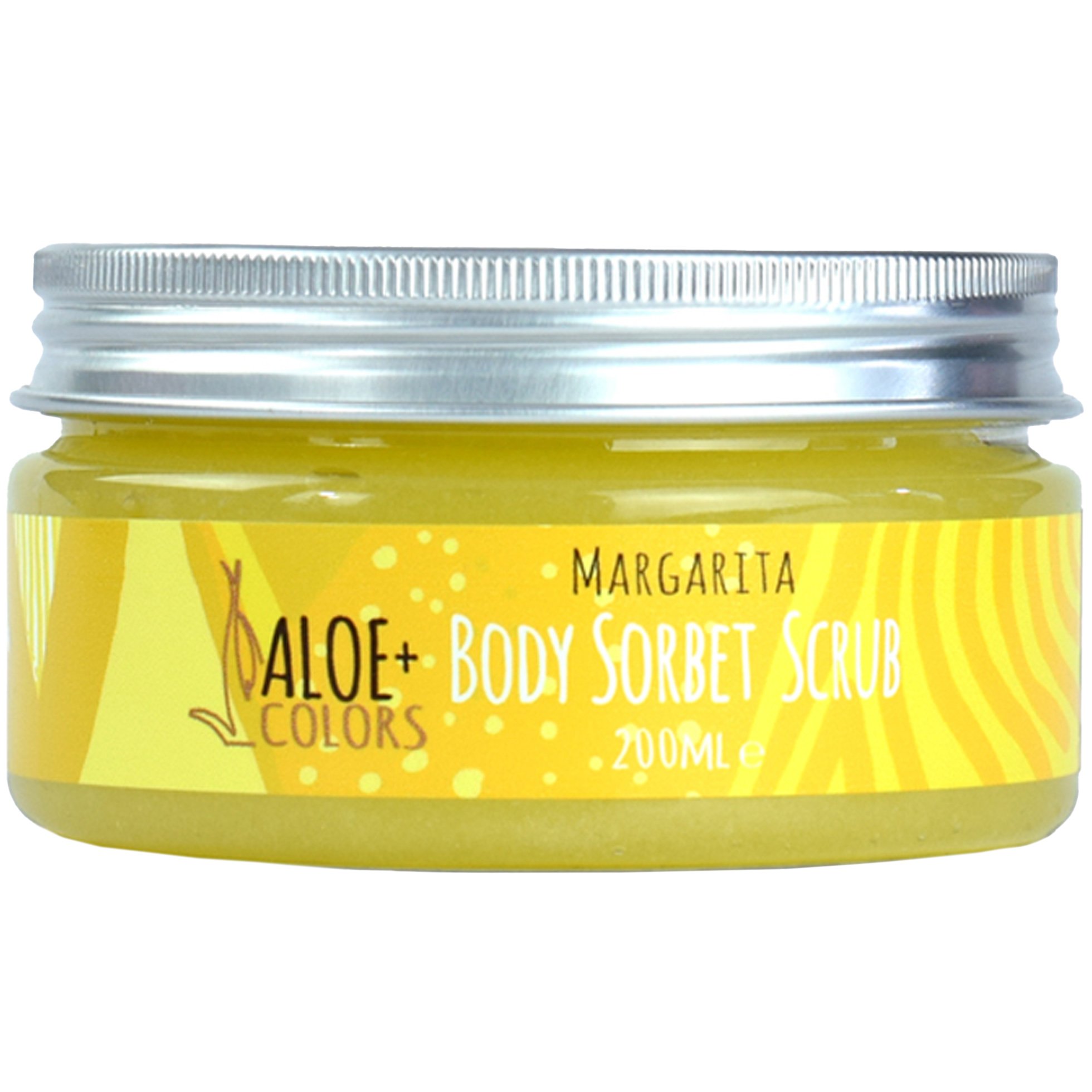 Aloe+ Colors Margarita Body Sorbet Scrub Απολεπιστικό Σώματος με Βιολογική Αλόη & Άρωμα Κοκτέιλ Μαργαρίτας 200ml