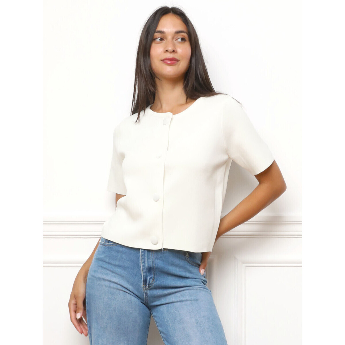 Μπουφάν / Ζακέτες La Modeuse 79392_P188811
