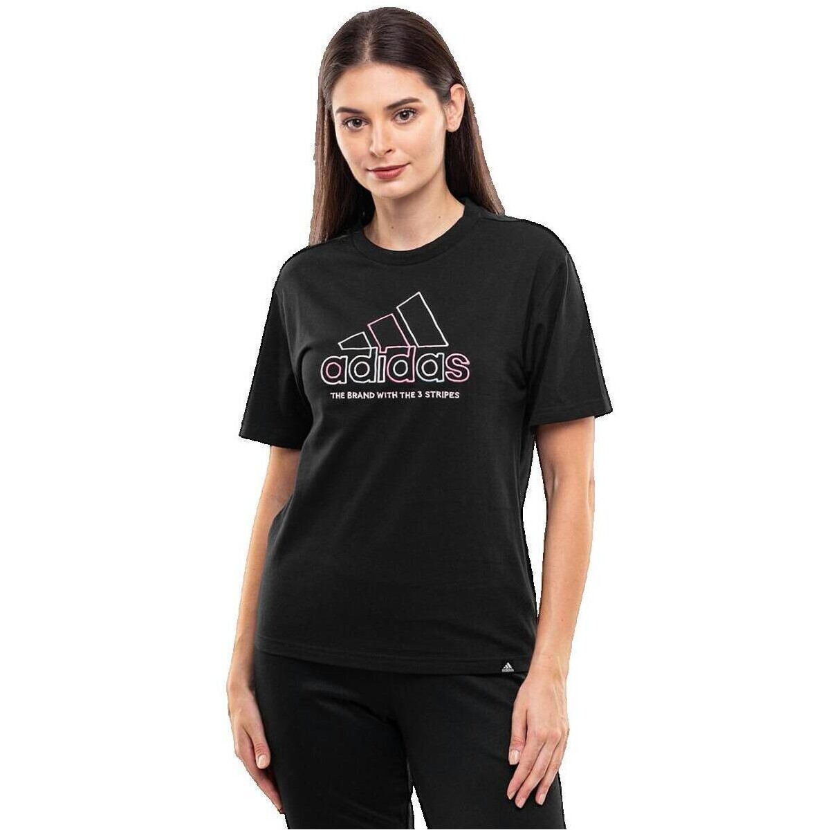 T-shirt με κοντά μανίκια adidas T-shirt Xpress Logo noir femme