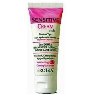 Froika Sensitive Cream Rich Ενυδατική Καταπραϋντική Κρέμα Προσώπου Πλούσιας Υφής, Για το Ευαίσθητο - μη Ανεκτικό Δέρμα 40ml