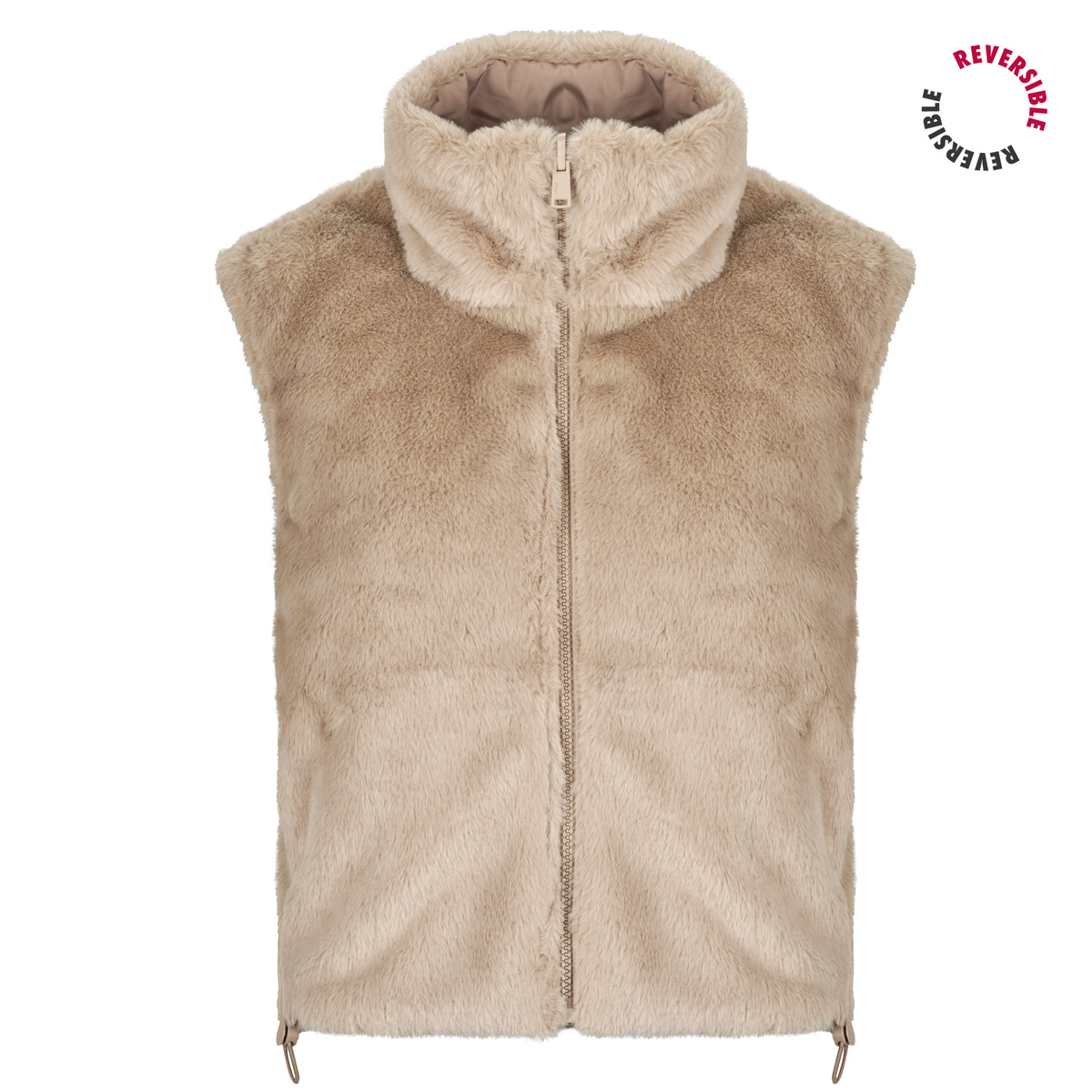 Χοντρό μπουφάν Only ONLDANA FAUX FUR REV.WAISTCOAT