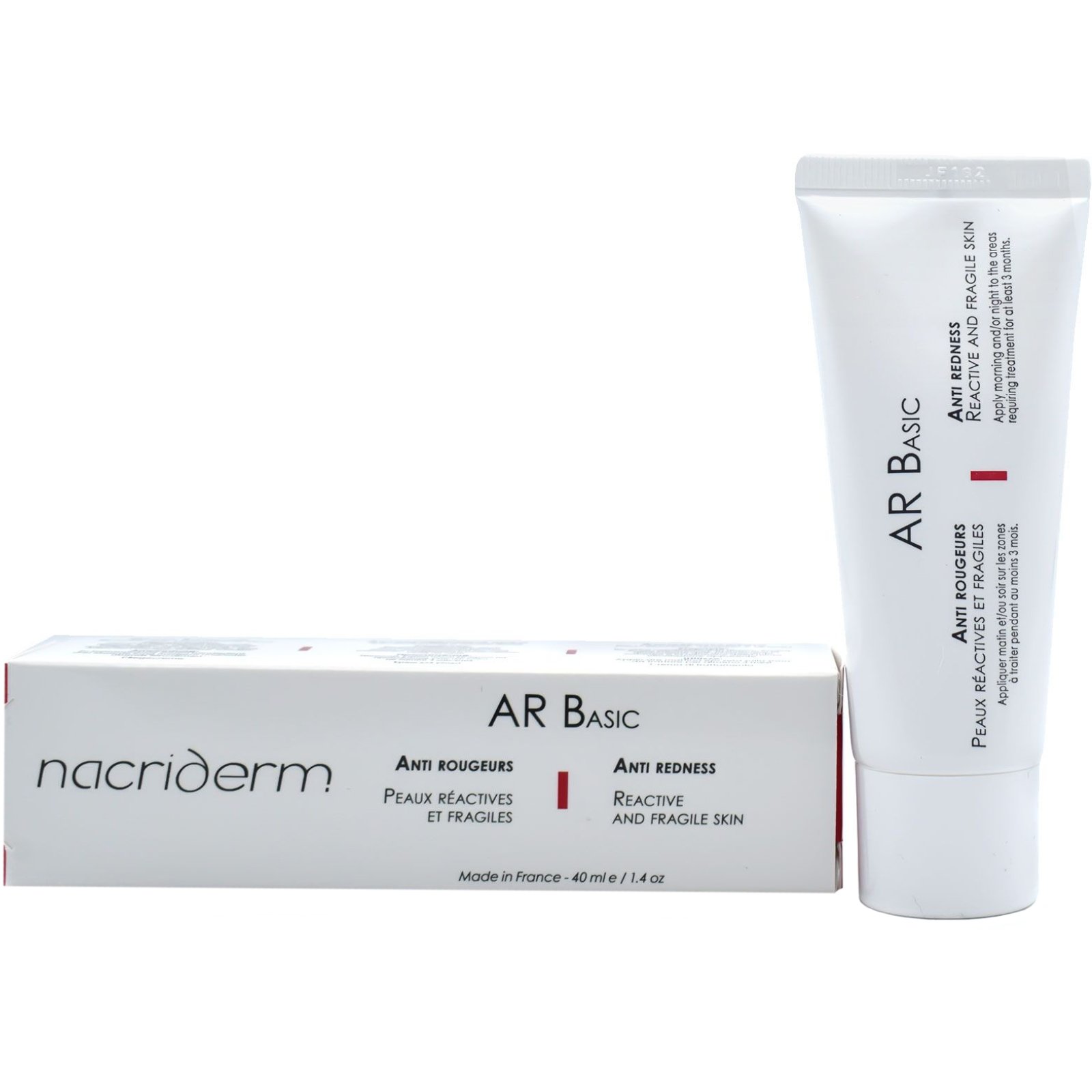 Nacriderm AR Basic Face Cream Ενυδατική - Αντιερυθηματική Κρέμα Προσώπου Κατάλληλη για Μικτή - Λιπαρή Επιδερμίδα 40ml
