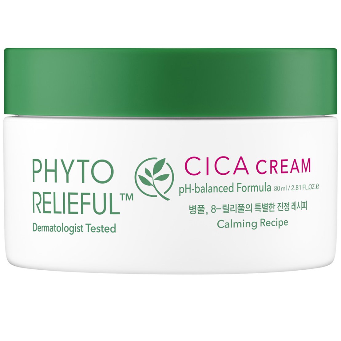 Thank You Farmer Phyto Relieful Cica Cream Καταπραϋντικη Κρέμα που Ανακουφίζει το Ερεθισμένο Δέρμα, Αναπληρώνει τα Επίπεδα Υγρασίας & Ρυθμίζει το pH 80ml