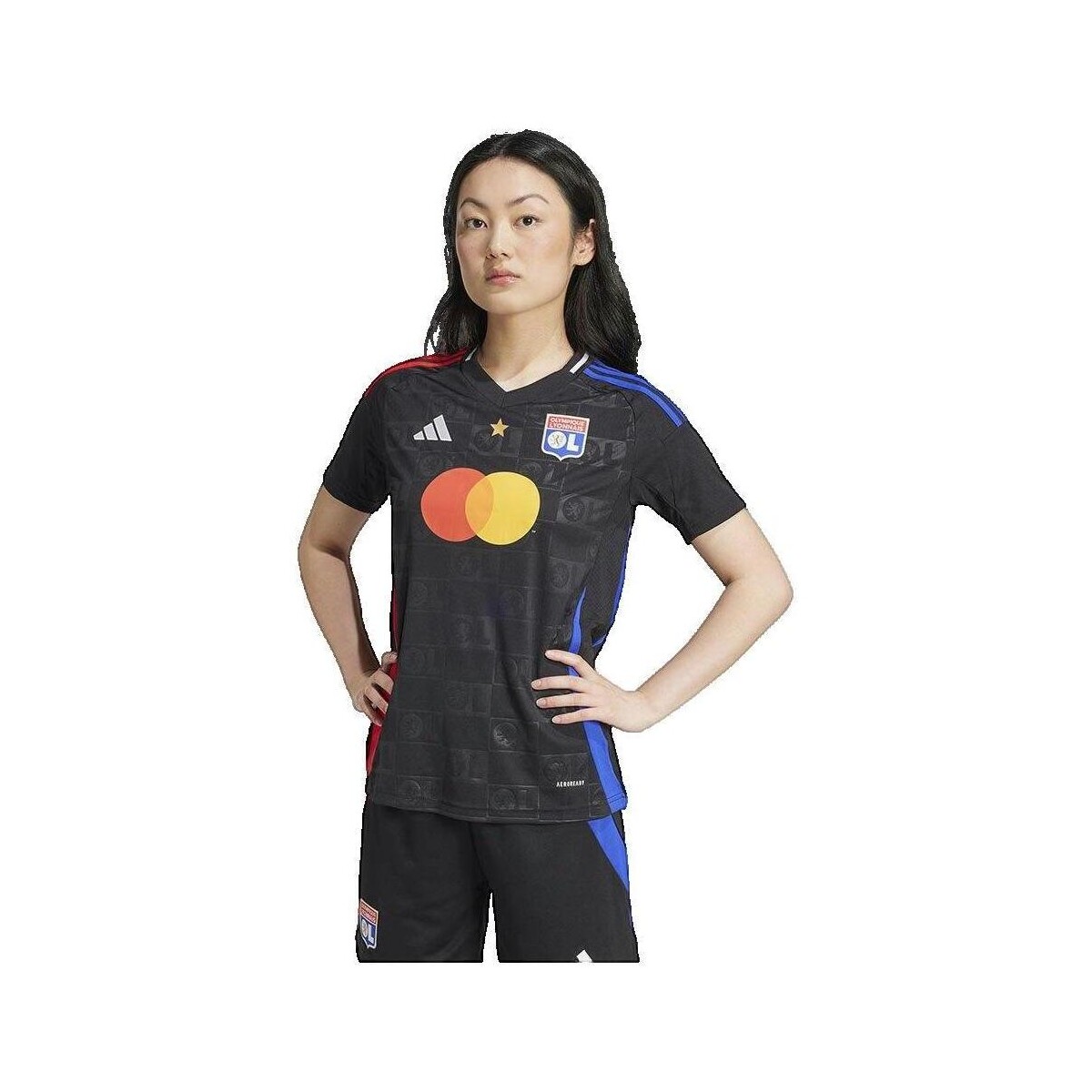 T-shirt με κοντά μανίκια adidas T-shirt Olympique Lyon 24/25 Away Femme
